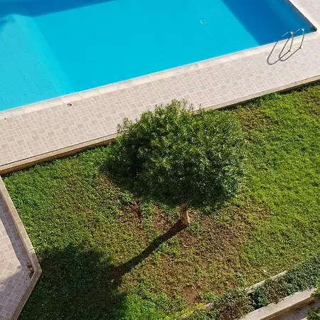 Tourist Area Center, Modern Ground Flat, With Pool, Patio, 200m From Beach